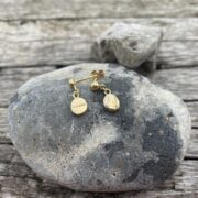 18ct bobble earrings-sandrakernsjewellery