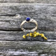 lapis lazuli-ring-plaited-top-sandrakernsjewellery