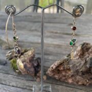 opal-garnet-tsavorite-gold-earrings-side-sandrakernsjewellery.