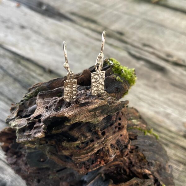 sea urchin-earrings-silver-wire-sandrakernsjewellery