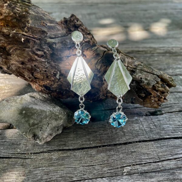 sky blue-topaz-earrings-silver-art deco-sandrakernsjewellery