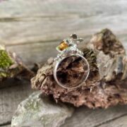 tigers eye-ring-bobbles-silver-top-sandrakernsjewellery